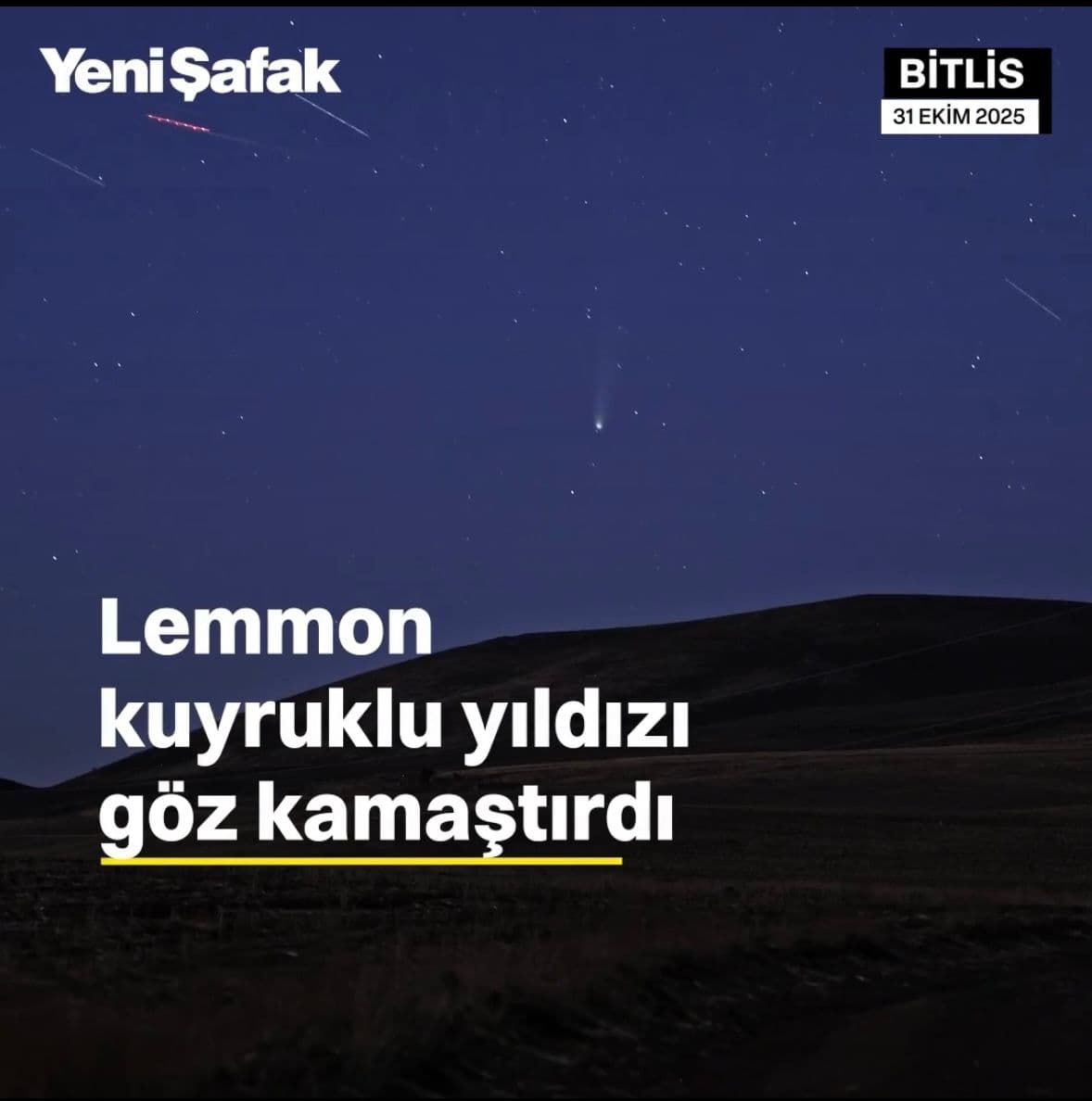 ASAD Temsilcisi Doç.Dr. Cihan Önen bu nadir gök olayını görüntülemeyi başardı