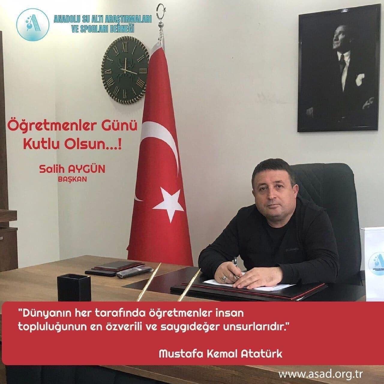 Başkanımızın 24 KASIM öğretmenler Günü mesajı