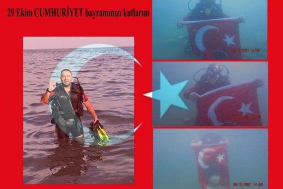 ASAD üyeleri Cumhuriyet Bayramı’nı Van Gölü’nde kutladı