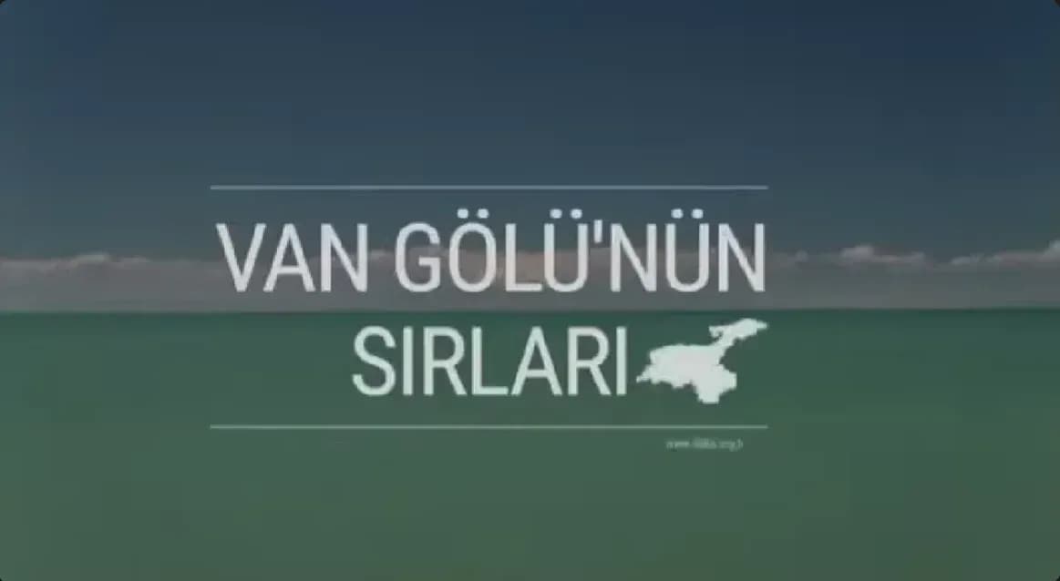 Vangölü’nün su altı tanıtım filmi gösterimde