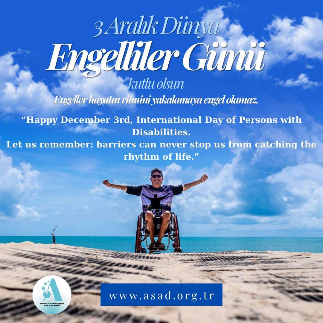 Happy December 3rd, International Day of Persons with Disabilities