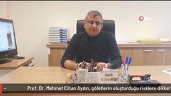 Mehmet Cihan Aydın drew attention to the risks posed by ponds.